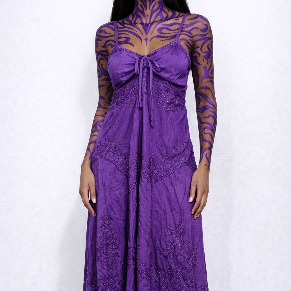 Resort Era Maxi Dress S/M Woven Dress